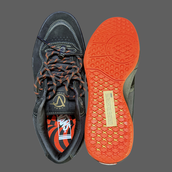 Vans Spitfire Wheels x Rowan 2 'Black Flame' Size US M8 NWOB 721356 - Picture 8 of 10